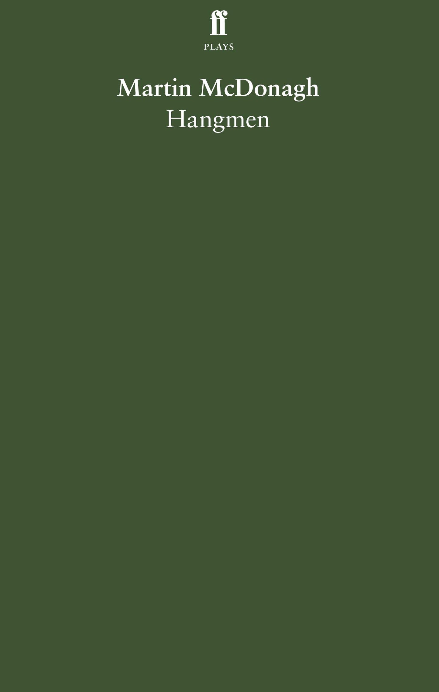 Hangmen (Faber Drama)