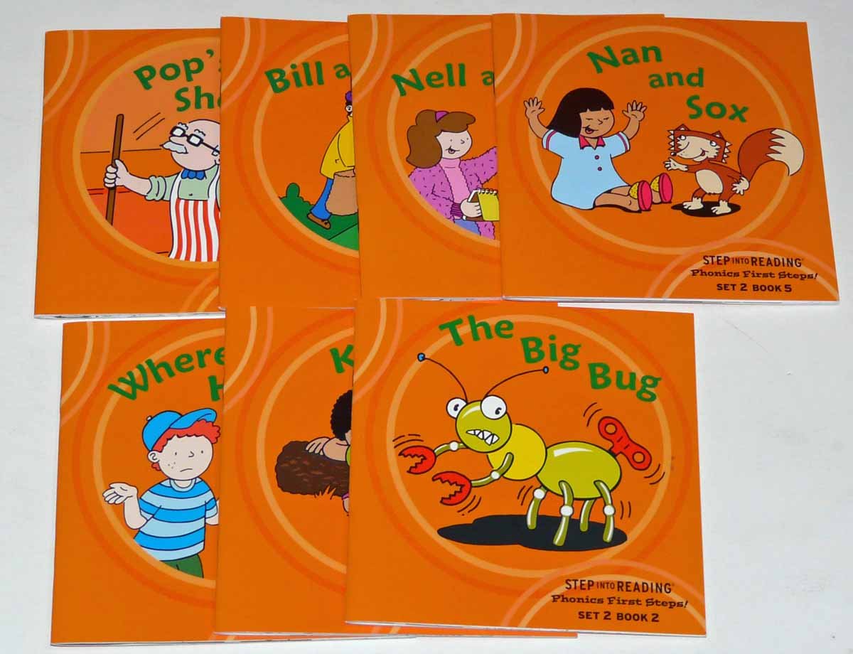 Step into Reading Phonics First Steps, Set 2