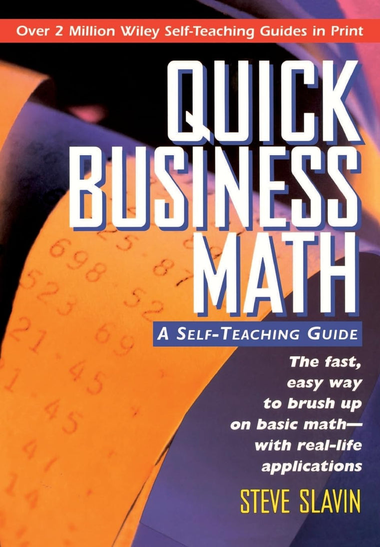 Quick Business Math: A Self-Teaching Guide