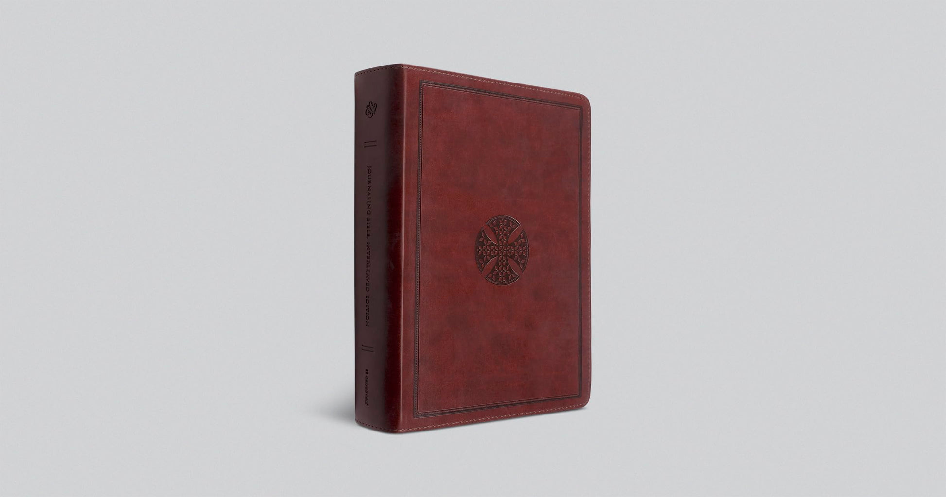 ESV Journaling Bible, Interleaved Edition (TruTone, Mahogany, Mosaic Cross Design): Holy Bible, English Standard Version