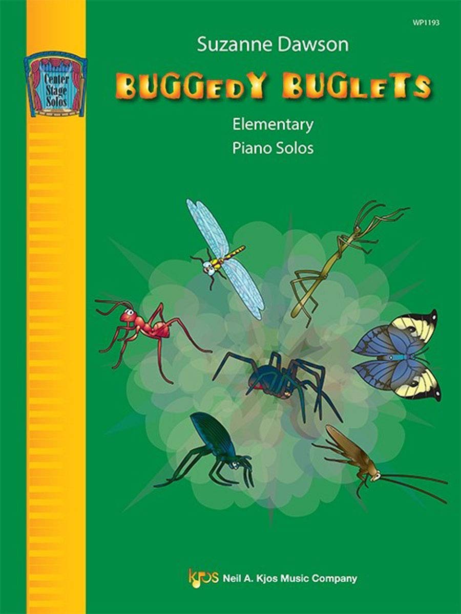 WP1193 - Buggedy Buglets - Elementary Piano Solos Book