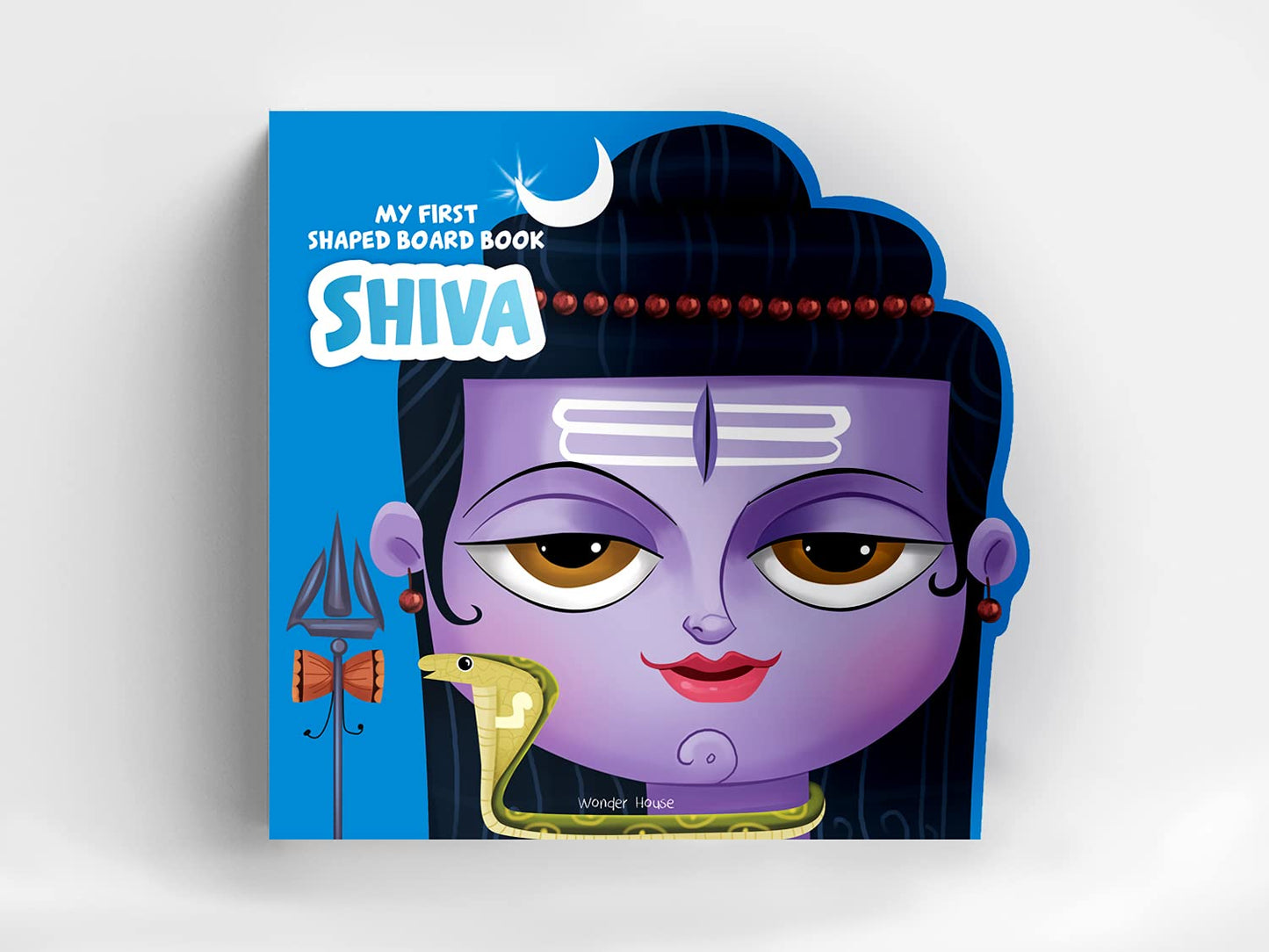 My First Shaped Board Book: Illustrated Lord Shiva Hindu Mythology Picture Book for Kids Age 2+ (Indian Gods and Goddesses)