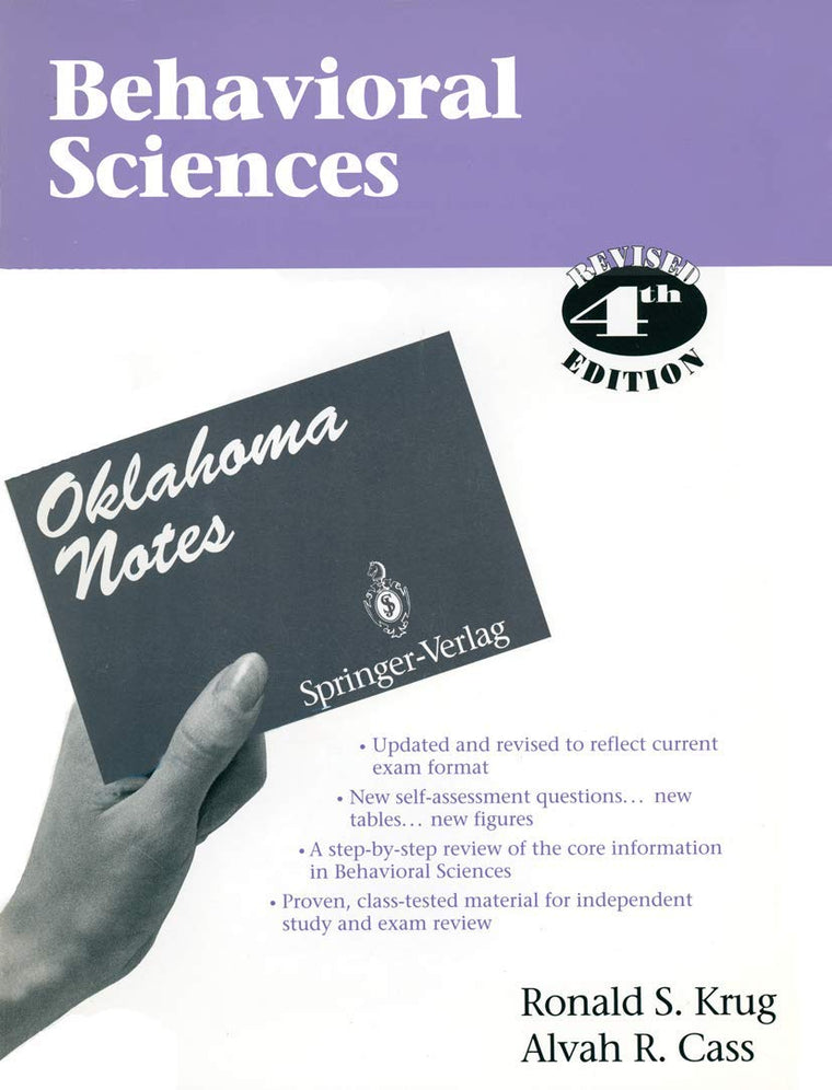 Behavioral Sciences (Oklahoma Notes)