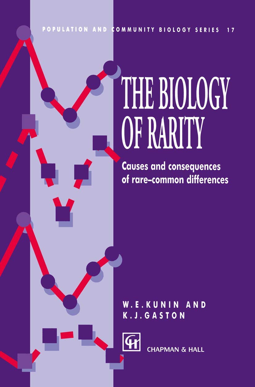 The Biology of Rarity: Causes and consequences of rare-common differences (Population and Community Biology Series, 17)