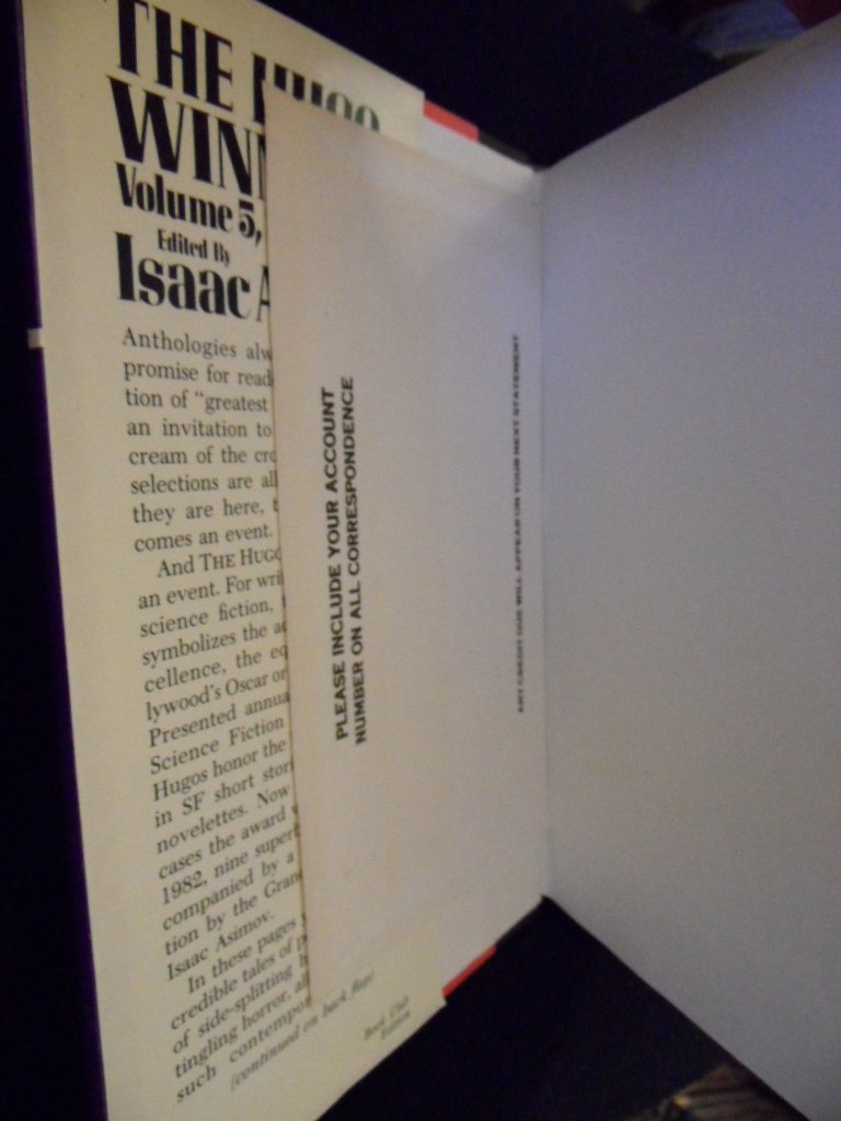 The Hugo Winners, Volume 5: Nine Prizewinning Science Fiction Stories (1980 - 1982)