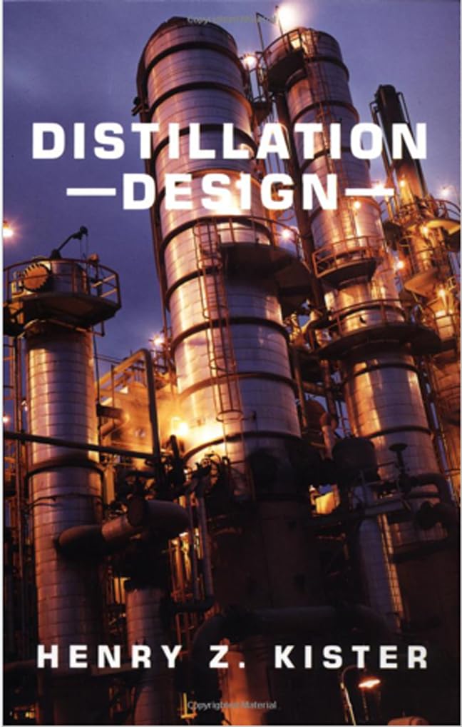 Distillation Design by Kister, Henry Z.