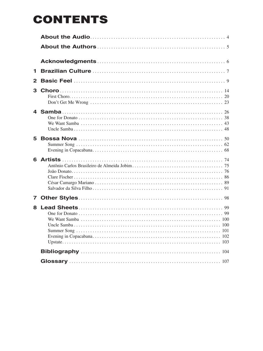 Brazilian Piano - Choro, Samba, and Bossa Nova Hal Leonard Keyboard Style Series (Book/Online Audio)