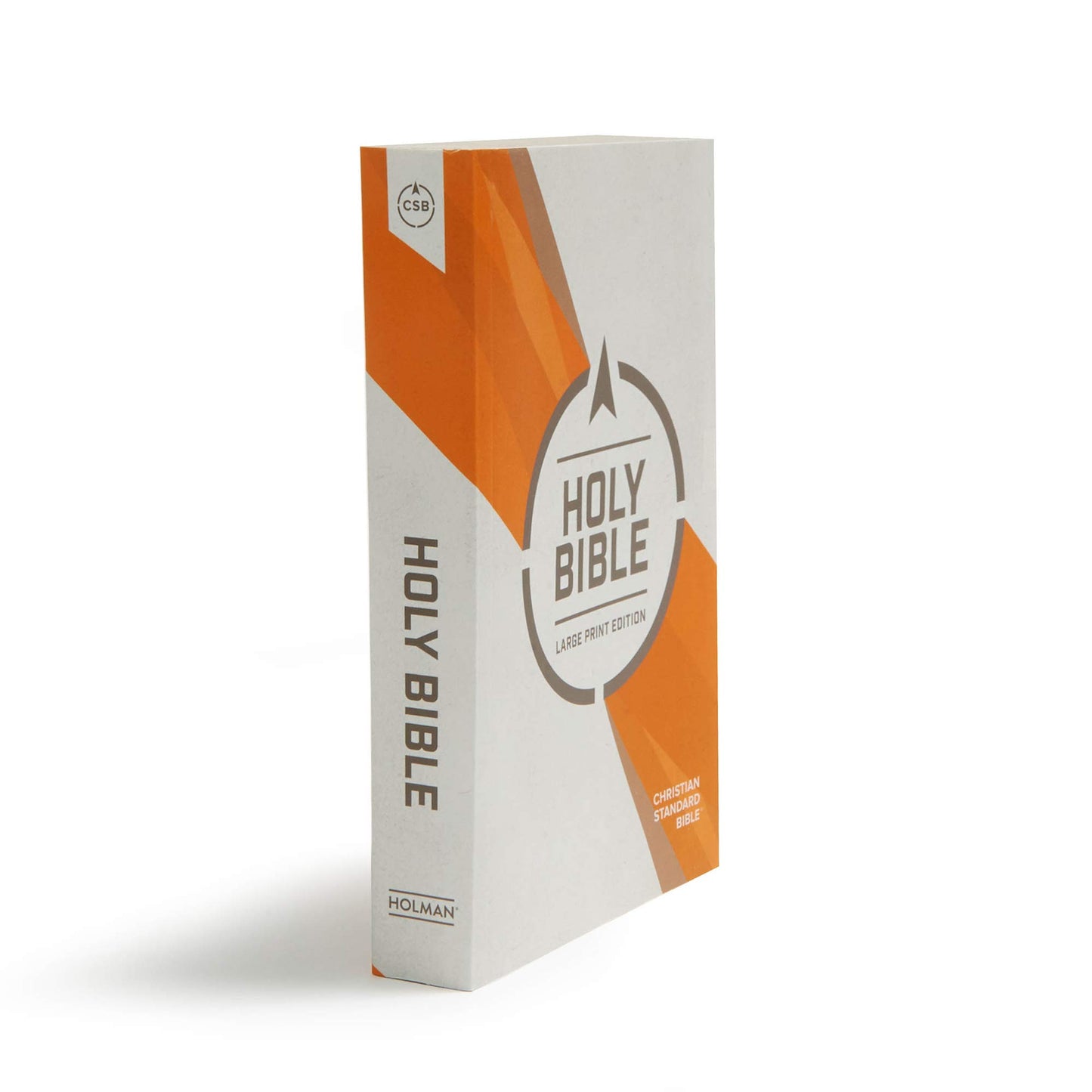 CSB Outreach Bible, Large Print Edition, Black Letter, New Believer, Economy, Gift, Easy-to-Read Bible Serif Type