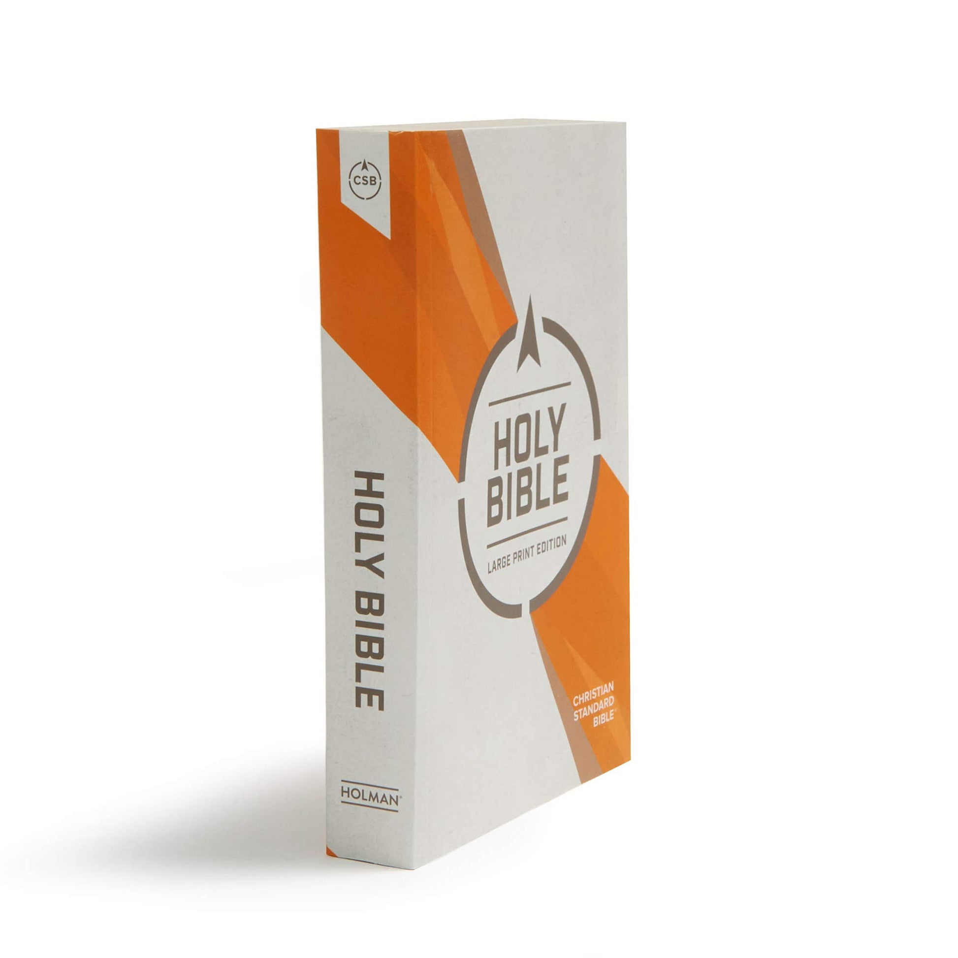 CSB Outreach Bible, Large Print Edition, Black Letter, New Believer, Economy, Gift, Easy-to-Read Bible Serif Type