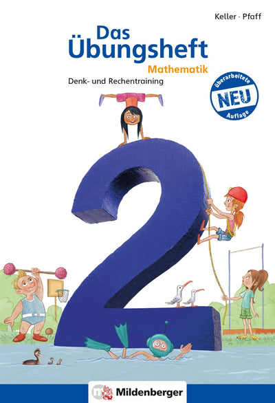 Das bungsheft Mathematik 2: Denk- und Rechentraining. Mit Lsungsheft (20 S.), Stickerbogen