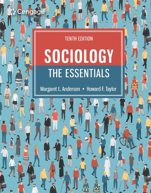 Sociology: The Essentials (MindTap Course List)