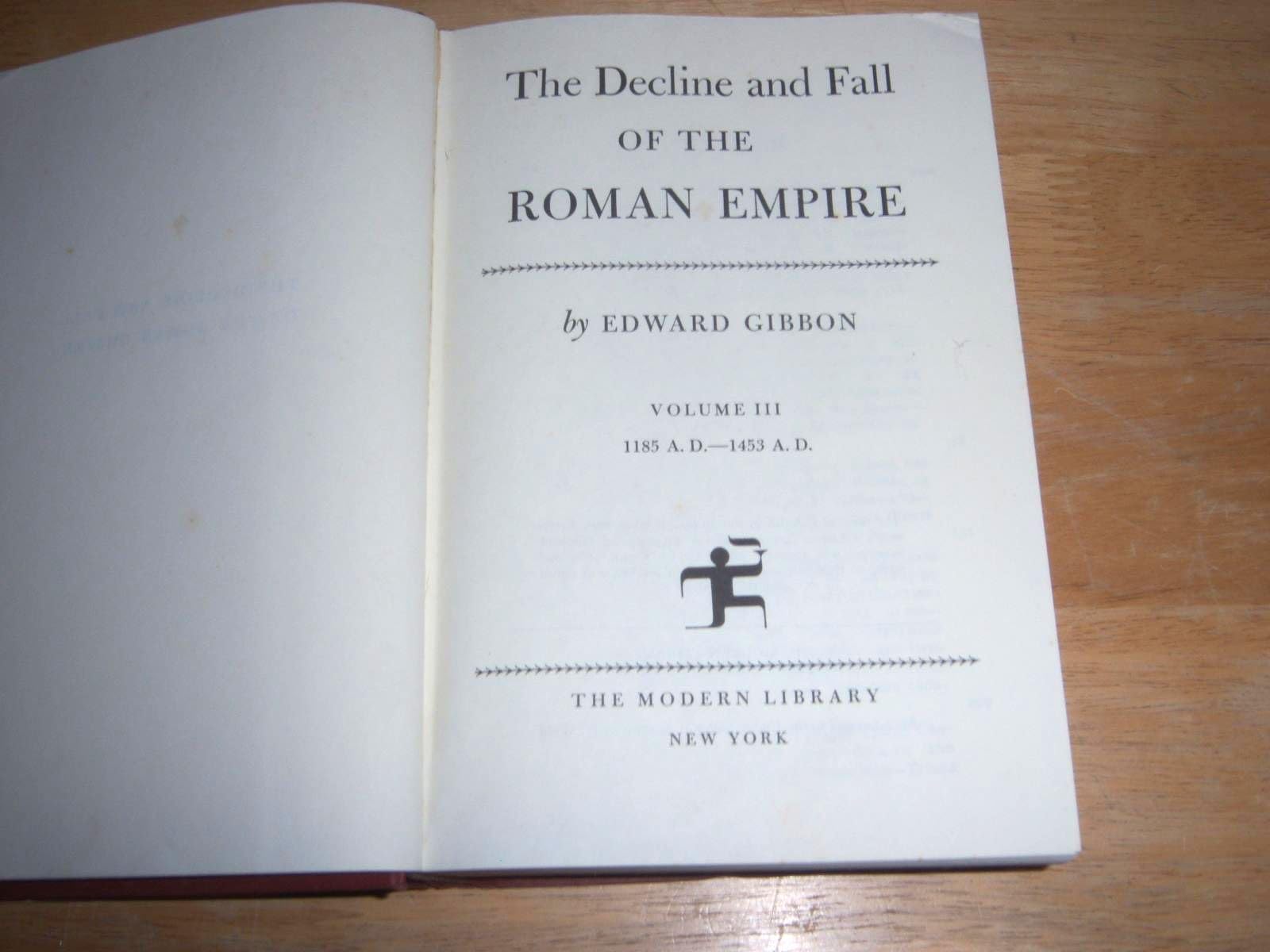 The Decline and Fall of the Roman Empire, Volume III (Modern Library)