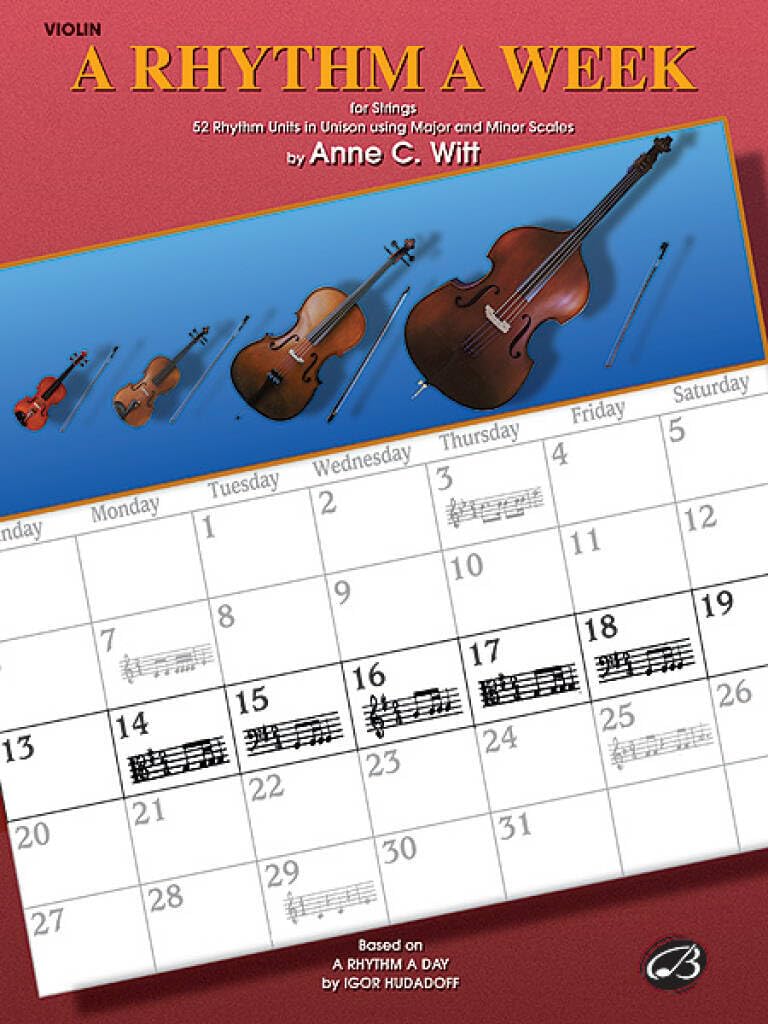A Rhythm a Week (Based on A Rhythm a Day by Igor Hudadoff): Violin