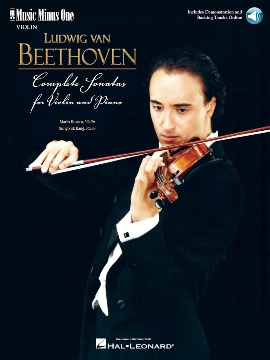 Beethoven - Complete Sonatas for Violin & Piano: Music Minus One Violin (Bk/Online Audio)