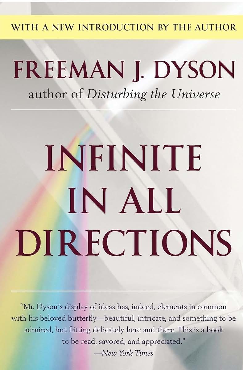 Infinite in All Directions: Gifford Lectures Given at Aberdeen, Scotland April--November 1985