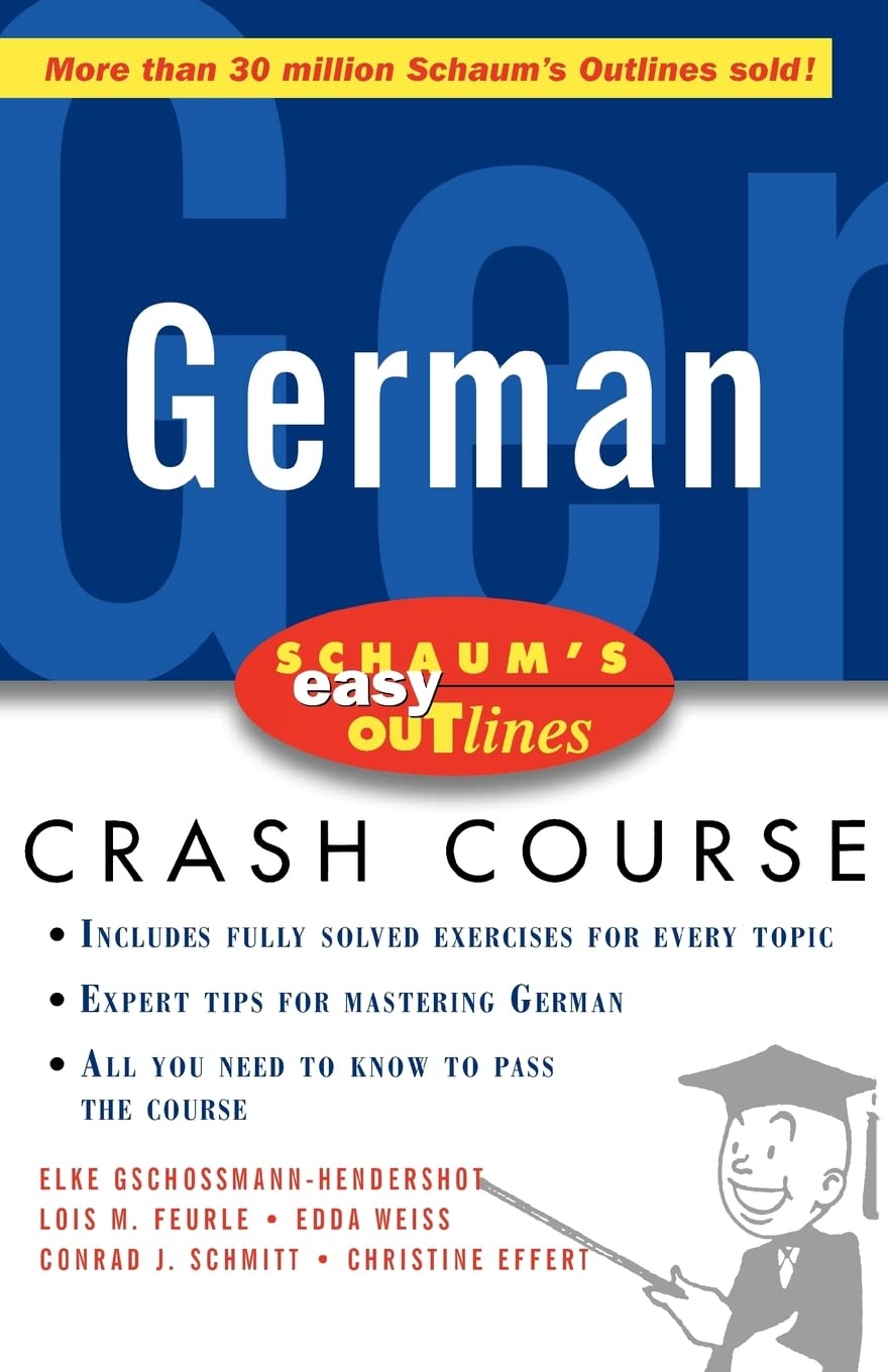 Schaum's Easy Outline of German (Schaum's Easy Outlines)