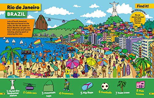Around the World Find it! Explore it!: More than 250 things to find, facts and photos! (National Geographic Kids)
