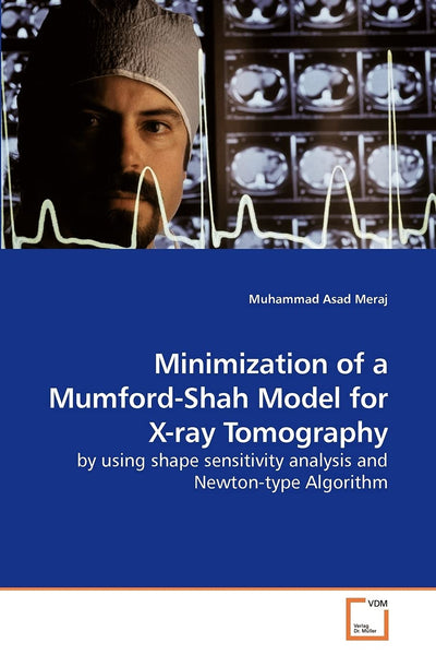 Minimization of a Mumford-Shah Model for X-ray Tomography: by using shape sensitivity analysis and Newton-type Algorithm