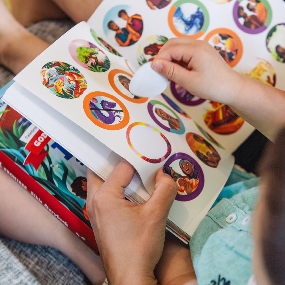 Beginning with God (God's Big Promises): 92 Bible Devotions for Young Children (A Read-Aloud Daily Devotional for Girls & Boys Ages 3-5 with Prayers, Stickers & Activities for Families with Toddlers)