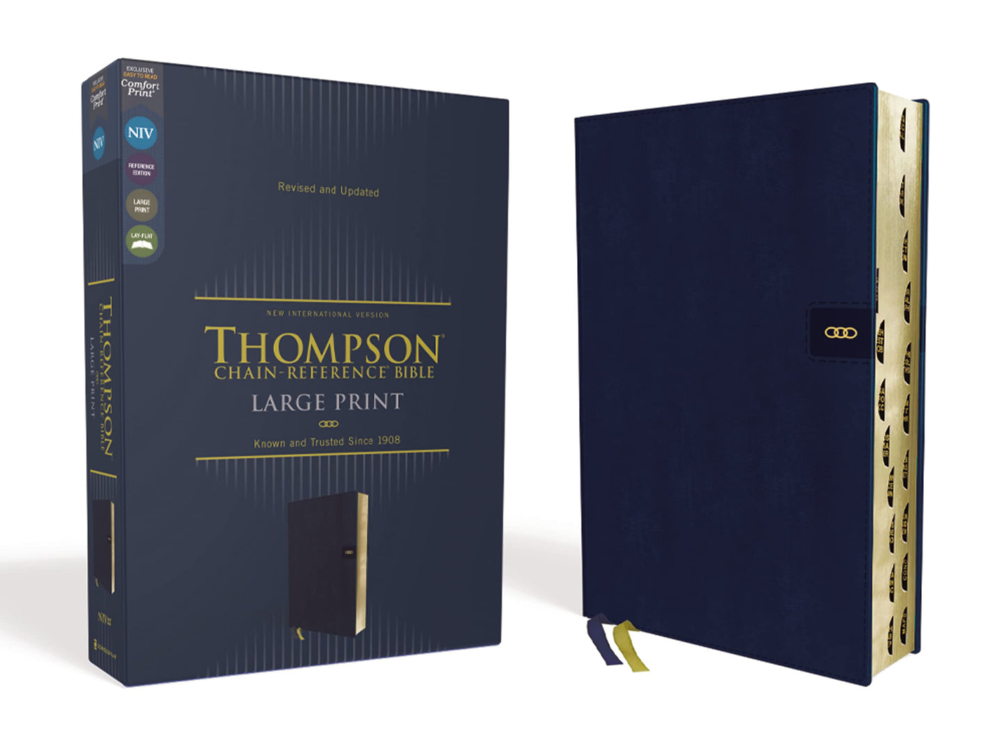 NIV, Thompson Chain-Reference Bible, Large Print, Leathersof