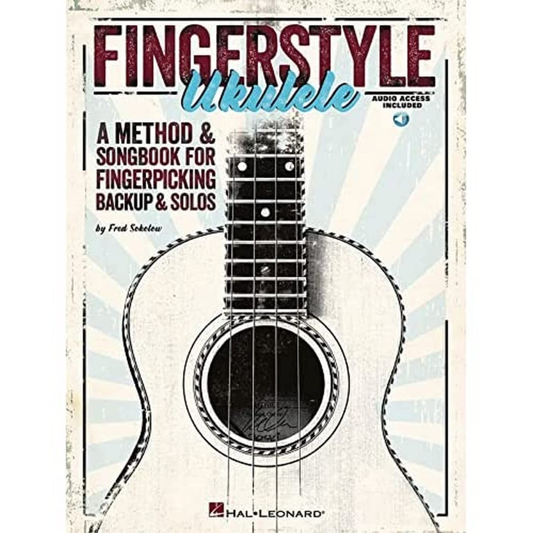 Fingerstyle Ukulele - A Method & Songbook For Fingerpicking Backup & Solos Book/Audio