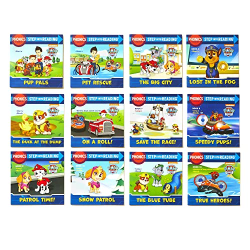 Paw Patrol Phonics Box Set (PAW Patrol) (Step into Reading)