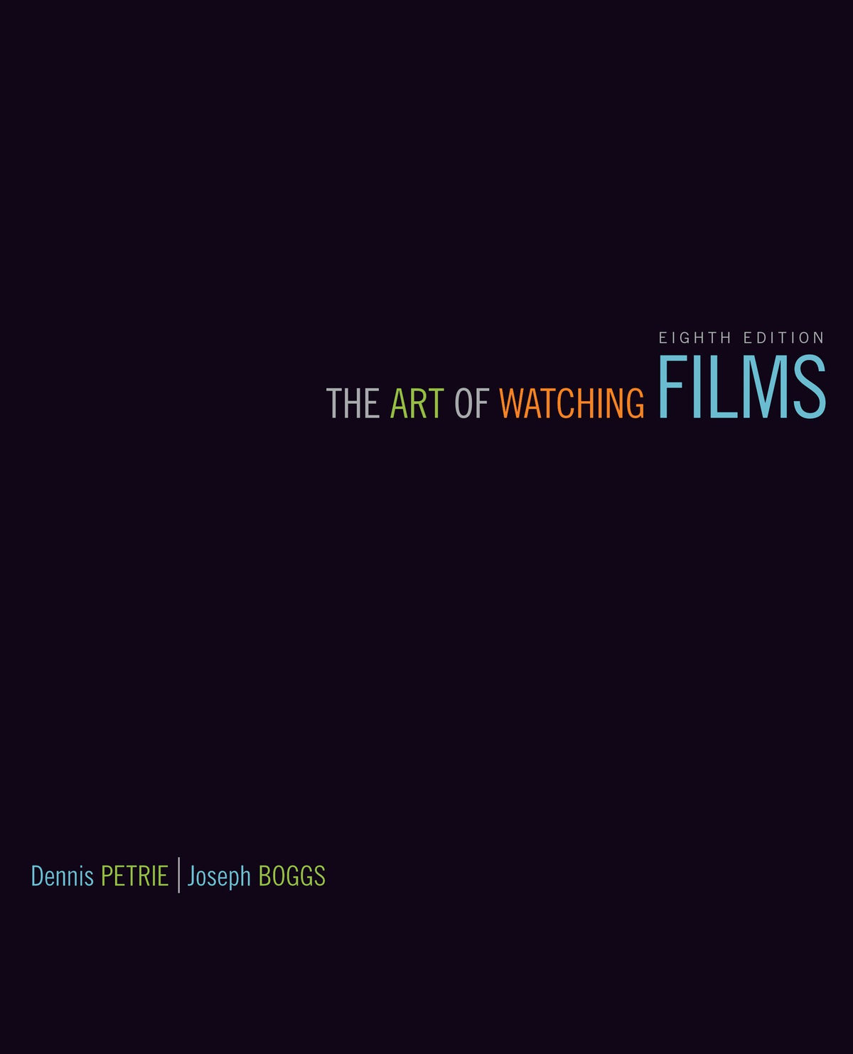 The Art of Watching Films