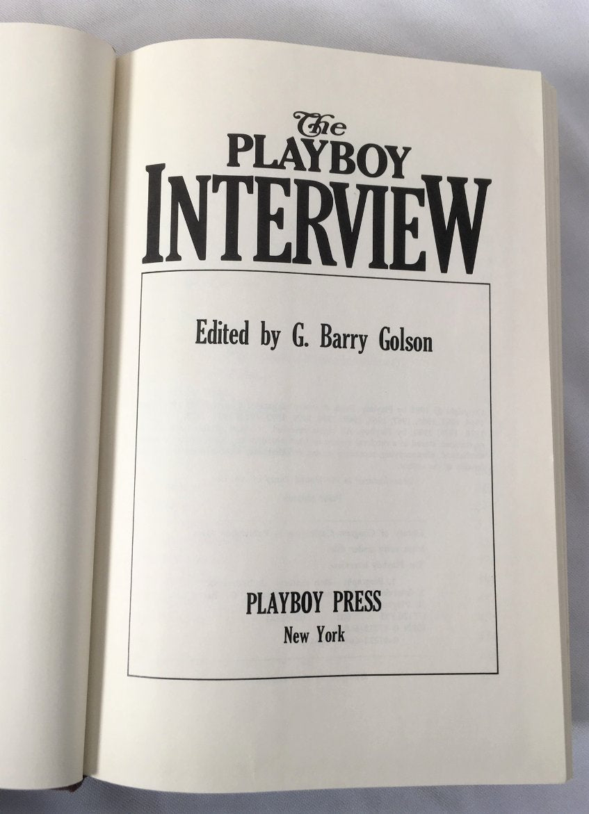 The Playboy Interview
