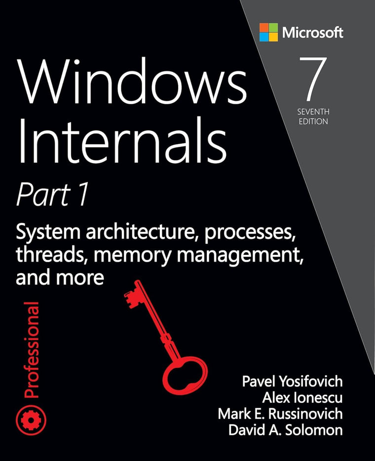 Windows Internals: System architecture, processes, threads, memory management, and more, Part 1 (Developer Reference)
