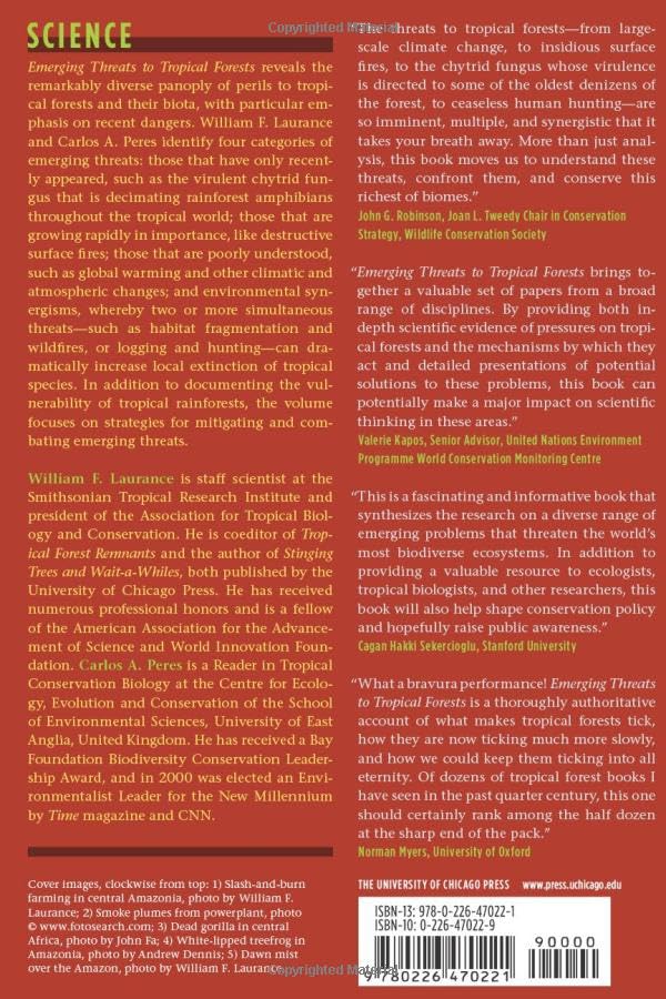 Emerging Threats to Tropical Forests