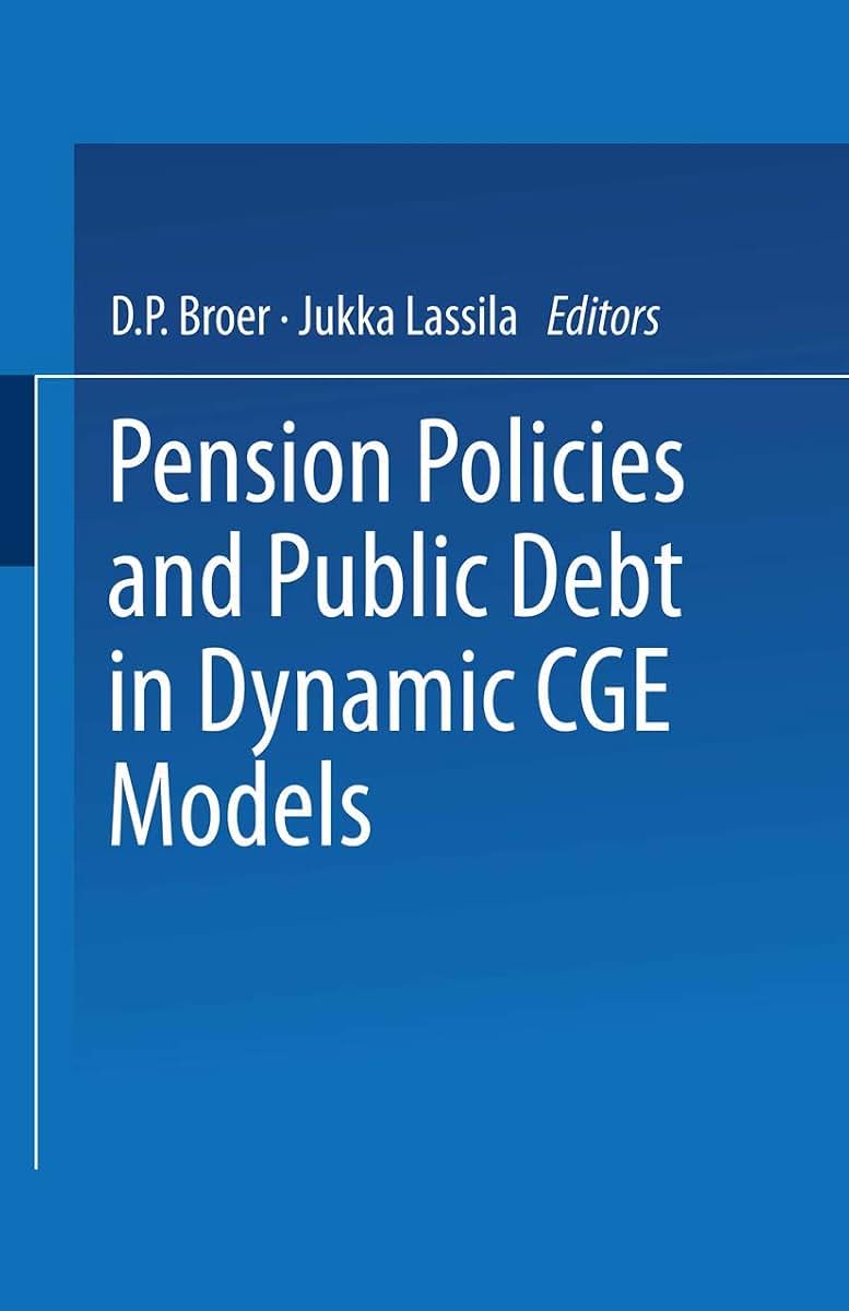 Pension Policies and Public Debt in Dynamic CGE Models (Series a / Etla,)