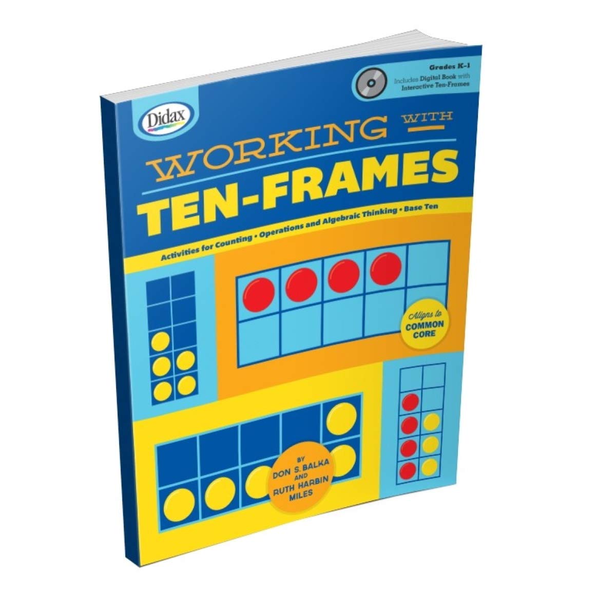 Didax Educational Resources Working with Ten-Frames Book