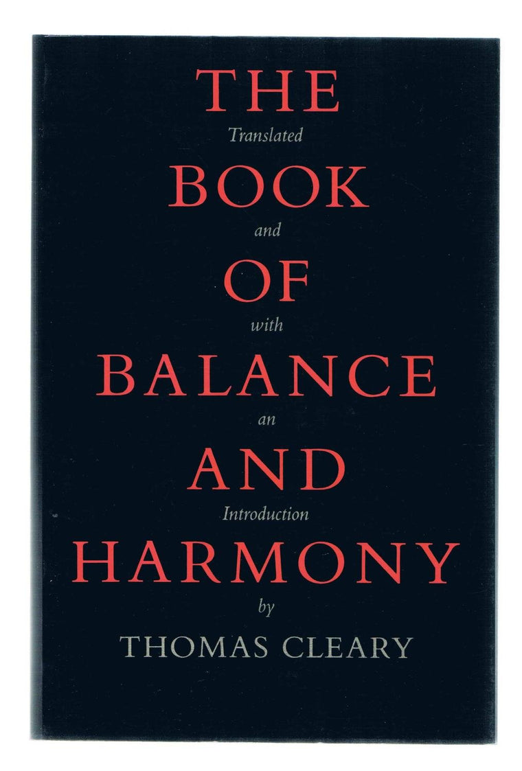 The Book of Balance and Harmony