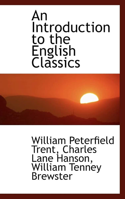 An Introduction to the English Classics