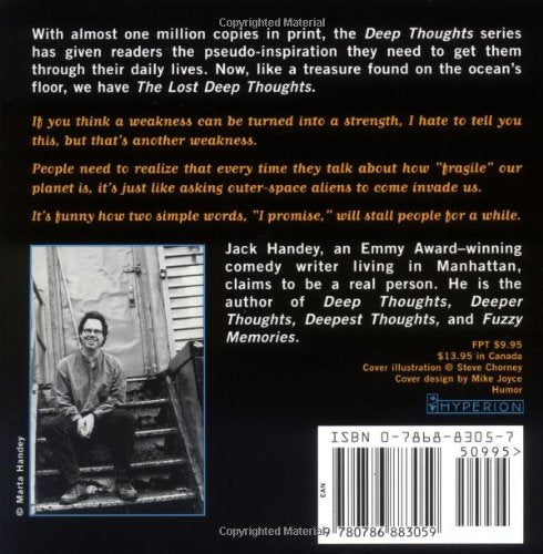Lost Deep Thoughts: Don't Fight the Deepness — back cover