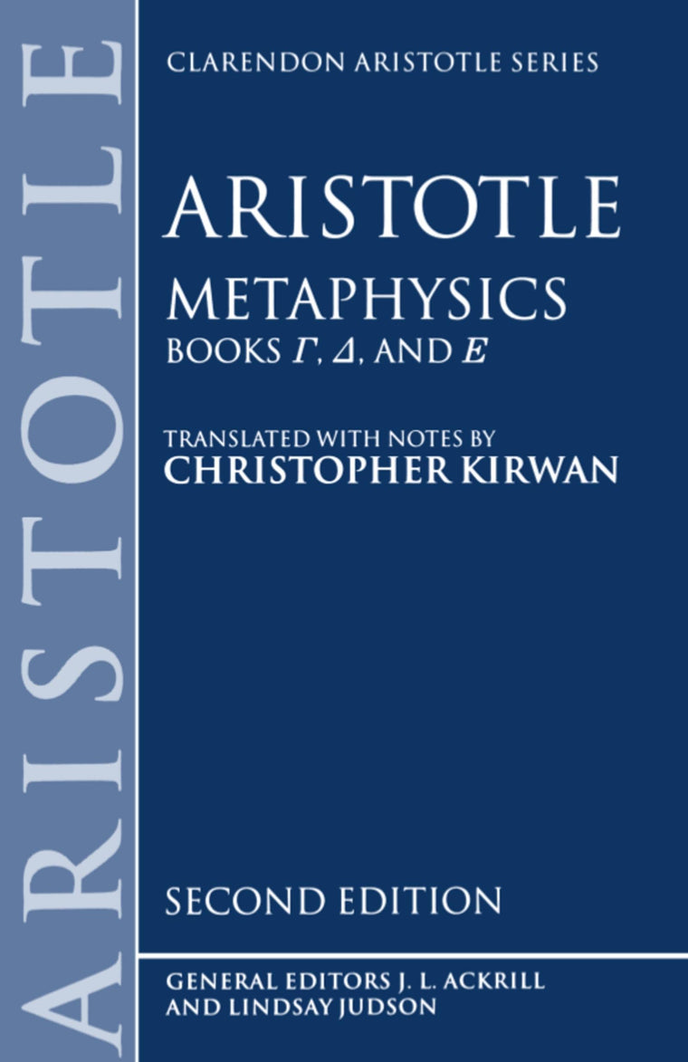 Metaphysics (Clarendon Aristotle Series)