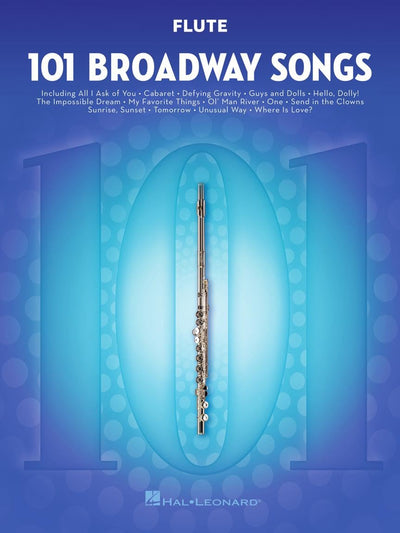 101 Broadway Songs for Flute