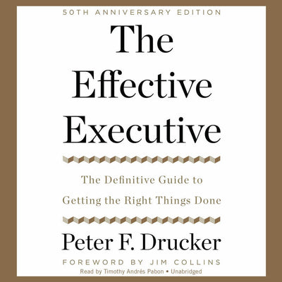 The Effective Executive by Miakarts Books (New)
