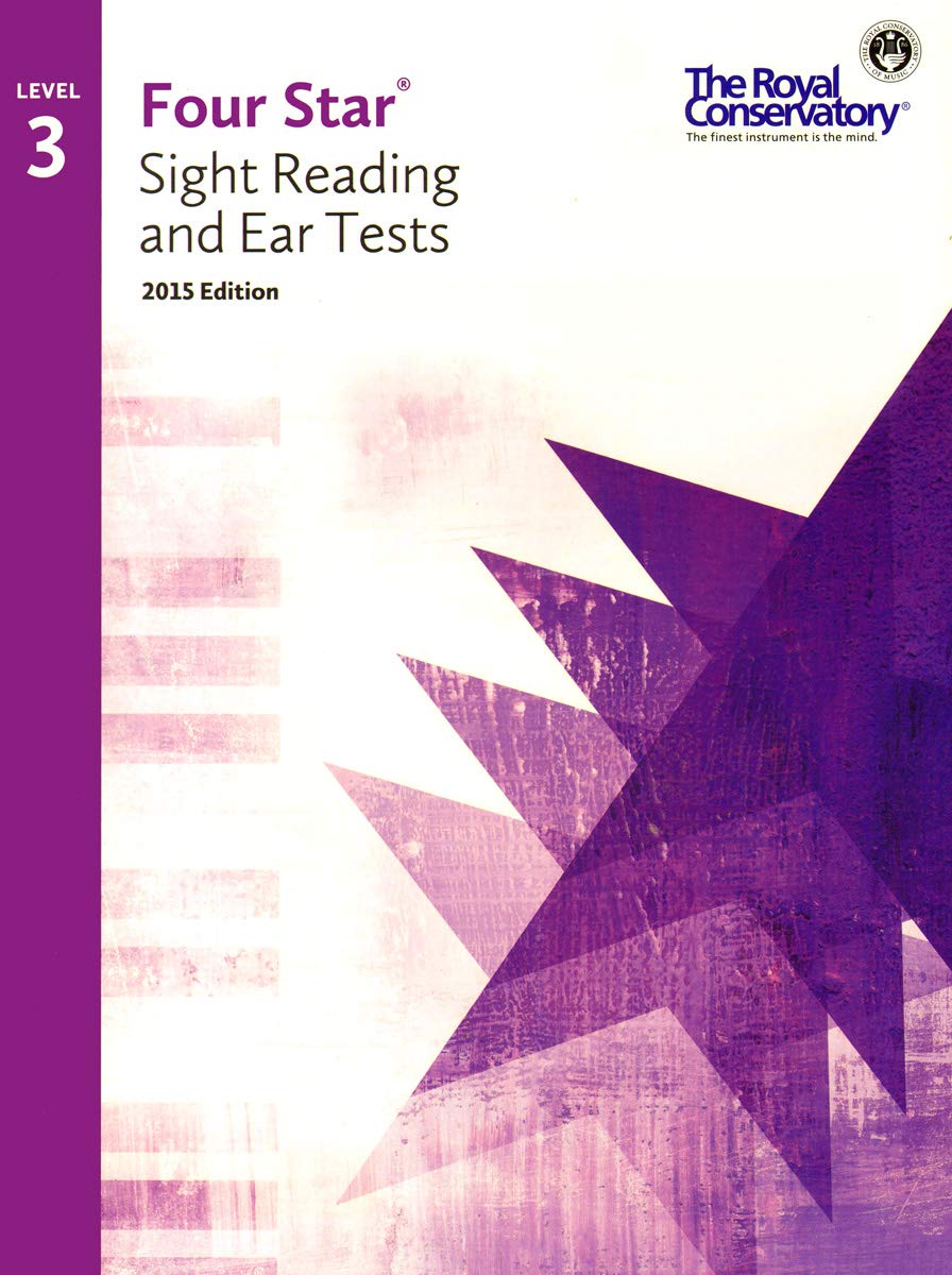 4S03 - Royal Conservatory Four Star Sight Reading and Ear Tests Level 3 Book 2015 Edition