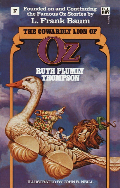 The Cowardly Lion of Oz (Wonderful Oz Books, No. 17) by Ruth