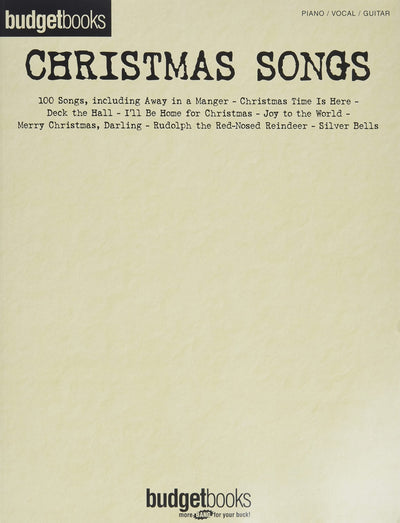 Christmas Songs: Budget Books