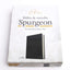 RVR 1960 Biblia de estudio Spurgeon, negro piel genuina (Spanish Edition)