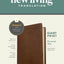 NLT Personal Size Giant Print Bible, Filament Enabled (LeatherLike, Rustic Brown, Red Letter): Includes Free Access to the Filament Bible App ... Notes, Devotionals, Worship Music, and Video