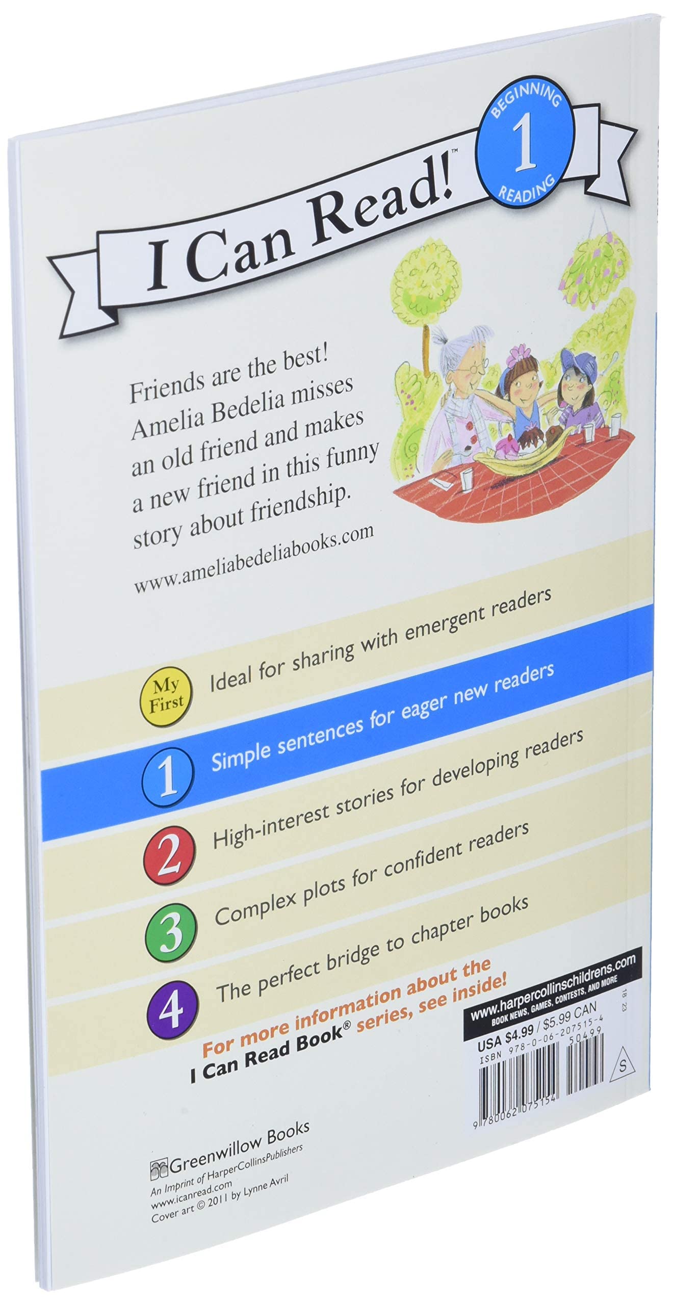Amelia Bedelia Makes a Friend (I Can Read Level 1)