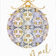 Filigree Ornament Small Boxed Holiday Cards (20 cards, 21 self-sealing envelopes)