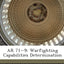AR 71-9: Warfighting Capabilities Determination