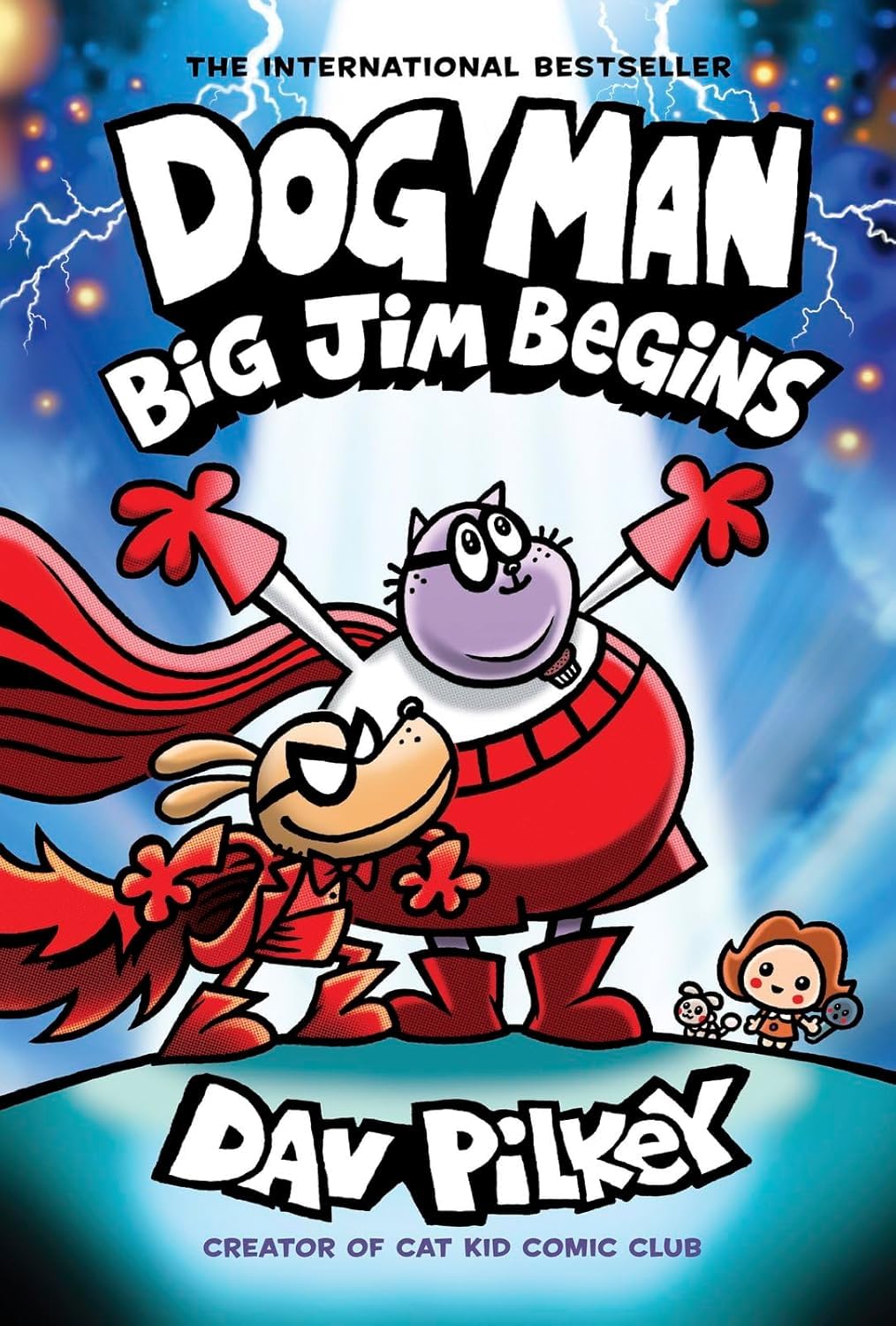 Dog Man Books 11-13 Collection Set by Dav Pilkey, Kids Graphic Novel Series, 3 Book Set (Dog man Series -Comic books)