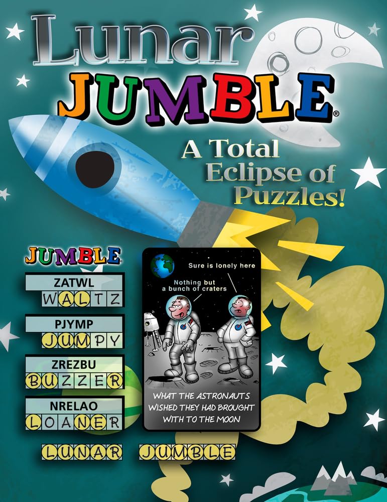 Lunar Jumble: A Total Eclipse of Puzzles! (Jumbles)