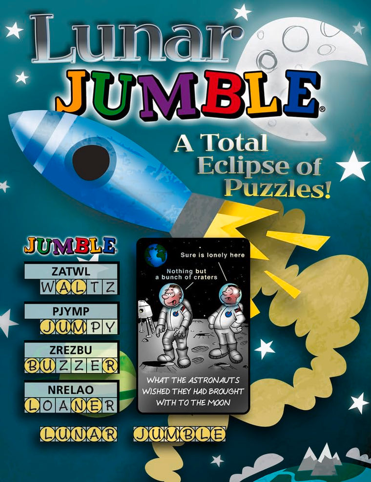 Lunar Jumble: A Total Eclipse of Puzzles! (Jumbles)