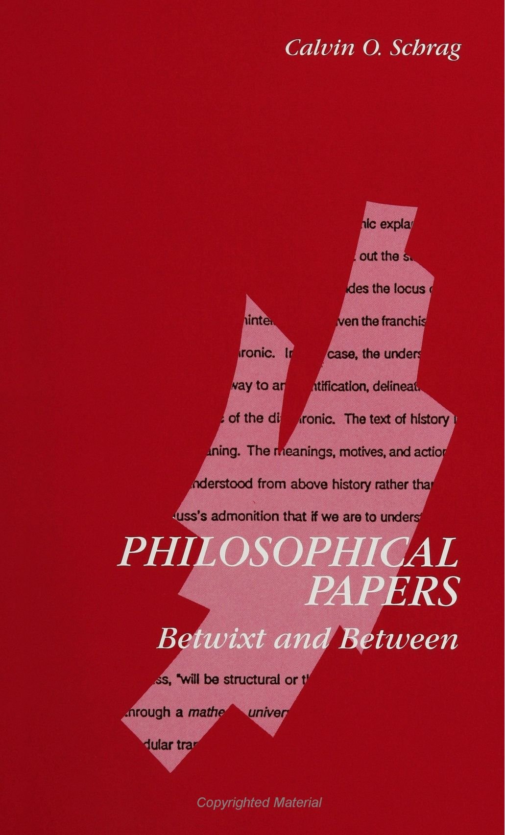 Philosophical Papers: Betwixt and Between (SUNY Series in Co
